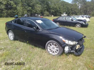 2016 Mazda 6 i Sport with VIN JM1GJ1U53G1414398, listed as a IAAI auction lot 28746535 with 50,936 mi miles and . Bid and sale history available at DreamBid. Image 1.