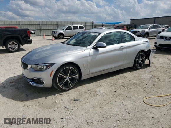 2019 BMW 4 Series 430i z VIN WBA4Z1C59KEE44231, wystawiony jako Copart lot #43372235 z przebiegiem 34 143 mil mil oraz Szkoda całkowita • Salvage title. Historia ofert i sprzedaży dostępna na DreamBid. Obrazek 1.