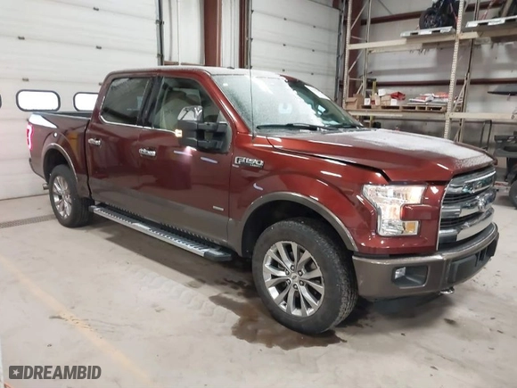 2017 Ford F-150 XL with VIN 1FTEW1EG9HFC02201, listed as a IAAI auction lot 41565349 with 63,009 mi miles. Bid and sale history available at carsss.com. Image 1.