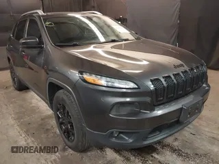 2016 Jeep Cherokee Latitude with VIN 1C4PJMCS4GW360475, listed as a IAAI auction lot 41479053 with 154,554 mi miles. Bid and sale history available at carsss.com. Image 1.
