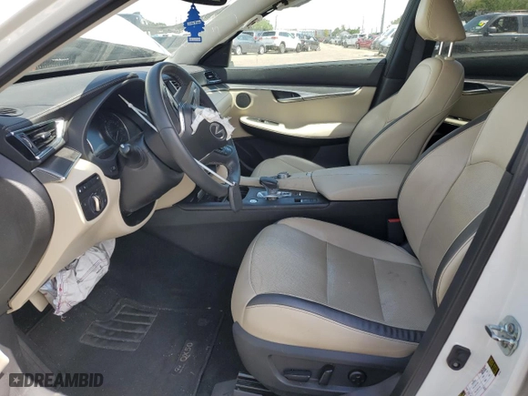 2022 Infiniti QX50 LUXE with VIN 3PCAJ5BB5NF115845, listed as a Copart auction lot 66607914 with 27,245 mi miles and Salvage Title. Bid and sale history available at carsss.com. Image 7.