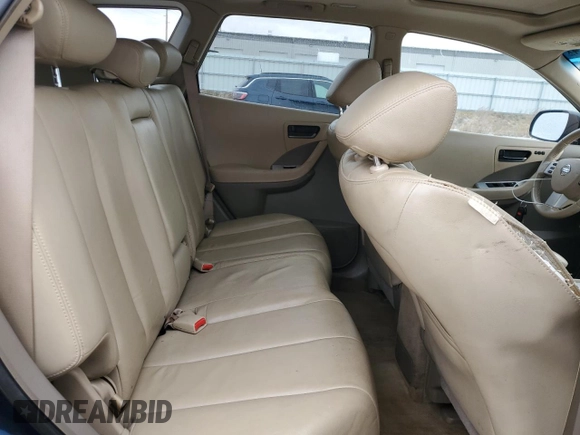 2003 Nissan Murano SL with VIN JN8AZ08W63W227721, listed as a Copart auction lot 83551974 with 108,347 mi miles and Salvage Title. Bid and sale history available at carsss.com. Image 11.