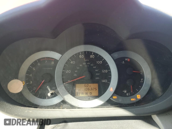 2010 Toyota RAV4 with VIN 2T3BF4DV6AW082138, listed as a Copart auction lot 53258895 with 106,325 mi miles and Clean Title. Bid and sale history available at carsss.com. Image 9.