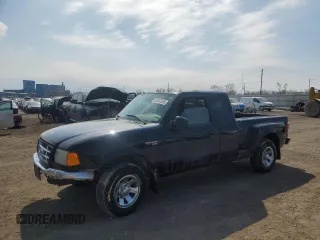 2001 Ford Ranger XL z VIN 1FTYR14VX1PB49643, wystawiony jako Copart lot #50247955 z przebiegiem 146 771 mil mil oraz Szkoda całkowita • Salvage title. Historia ofert i sprzedaży dostępna na DreamBid. Obrazek 1.