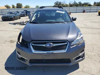 2016 Subaru Impreza Special Sports Premium with VIN JF1GPAS61G8222789, listed as a Copart auction lot 61633365 with 90,264 mi miles and Salvage title. Bid and sale history available at DreamBid. Image 5.