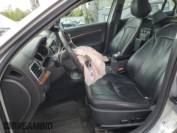 2012 Lincoln MKZ with VIN 3LNHL2GC6CR821495, listed as a Copart auction lot 55954055 with 117,022 mi miles and Salvage title. Bid and sale history available at DreamBid. Image 7.