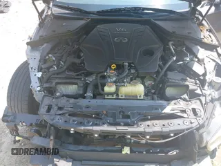 2019 Infiniti Q50 Luxe with VIN JN1EV7AP2KM518024, listed as a IAAI auction lot 42396562 with 72,030 mi miles and . Bid and sale history available at DreamBid. Image 10.