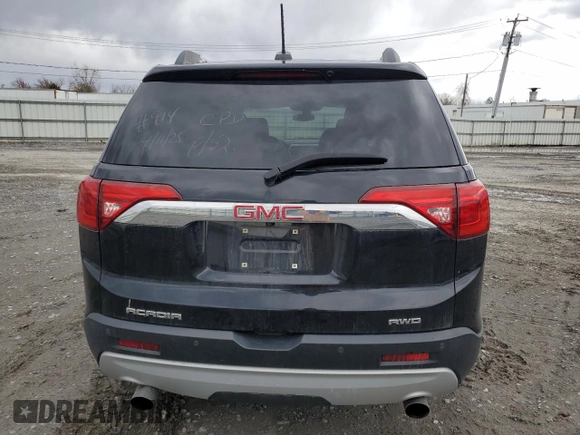 2017 GMC Acadia SLE with VIN 1GKKNSLS5HZ240904, listed as a Copart auction lot 53435595 with 103,747 mi miles and Salvage Title. Bid and sale history available at carsss.com. Image 6.