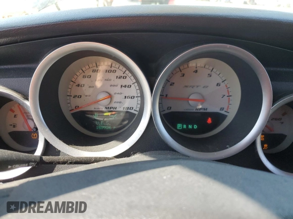 2006 Dodge Charger SRT-8 with VIN 2B3KA73W16H290088, listed as a Copart auction lot 88544405 with 159,926 mi miles and Clean Title. Bid and sale history available at DreamBid. Image 9.