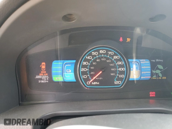 2010 Ford Fusion Hybrid z VIN 3FADP0L30AR134503, wystawiony jako Copart lot #62948515 z przebiegiem 226 913 mil mil oraz Szkoda całkowita • Salvage title. Historia ofert i sprzedaży dostępna na DreamBid. Obrazek 9.