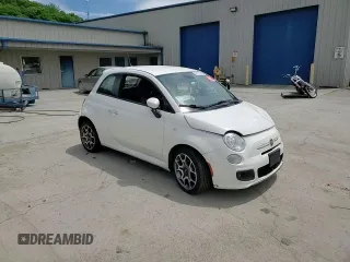 2015 FIAT 500 Sport z VIN 3C3CFFBRXFT625516, wystawiony jako Copart lot #57797775 z przebiegiem Nie podano mil oraz Szkoda całkowita • Salvage title. Historia ofert i sprzedaży dostępna na DreamBid. Obrazek 13.