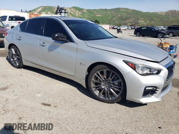 2016 Infiniti Q50 Red Sport 400 с VIN JN1FV7AP6GM420917, выставлен на аукционе Copart как лот 49864325 с пробегом 48 831 миль миль и Списание • Salvage title. История ставок и продаж доступна на DreamBid. Изображение 4.