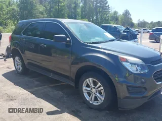 2017 Chevrolet Equinox LS z VIN 2GNALBEKXH1517475, wystawiony jako IAAI lot #41974246 z przebiegiem 130 340 mil mil oraz . Historia ofert i sprzedaży dostępna na DreamBid. Obrazek 1.