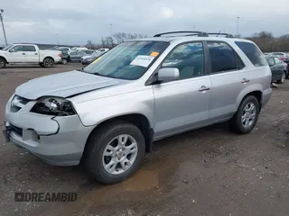 2004 Acura MDX Touring Pkg with VIN 2HNYD18654H537822, listed as a IAAI auction lot 41454534 with 260,567 mi miles. Bid and sale history available at carsss.com. Image 2.