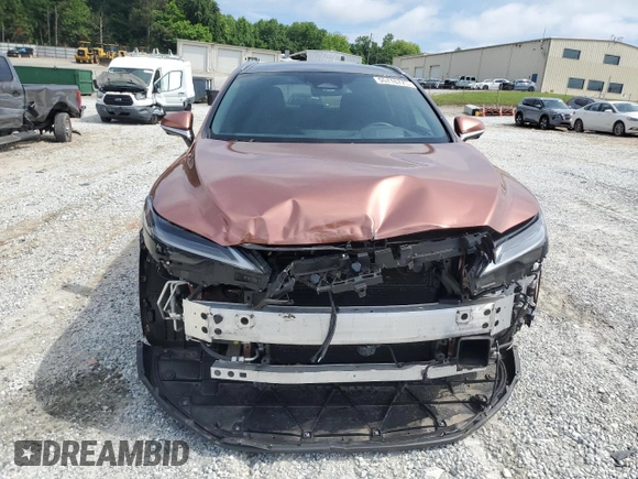 2024 Lexus RX 450h+ Luxury with VIN JTJCJMGA2R2012259, listed as a Copart auction lot 55716775 with 23,943 mi miles and Salvage title. Bid and sale history available at DreamBid. Image 5.