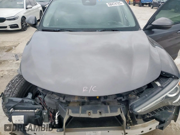 2018 Alfa Romeo Stelvio Sport z VIN ZASFAKPN4J7B72214, wystawiony jako Copart lot #56474125 z przebiegiem 135 689 mil mil oraz Szkoda całkowita • Salvage title. Historia ofert i sprzedaży dostępna na DreamBid. Obrazek 12.
