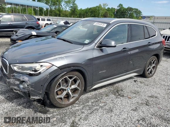 2016 BMW X1 xDrive28i z VIN WBXHT3C37GP888364, wystawiony jako Copart lot #53644975 z przebiegiem 119 725 mil mil oraz Szkoda całkowita • Salvage title. Historia ofert i sprzedaży dostępna na DreamBid. Obrazek 1.