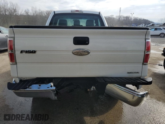 2011 Ford F-150 XL with VIN 1FTMF1CM6BFD25076, listed as a Copart auction lot 50706195 with 249,597 mi miles and Salvage Title. Bid and sale history available at DreamBid. Image 6.