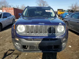 2016 Jeep Renegade Latitude with VIN ZACCJBBT6GPC80444, listed as a Copart auction lot 44315655 with 118,980 mi miles and Salvage Title. Bid and sale history available at carsss.com. Image 5.