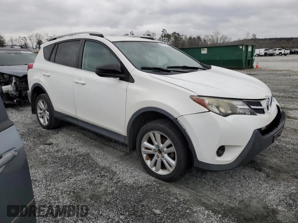 2015 Toyota RAV4 LE with VIN 2T3BFREVXFW265996, listed as a Copart auction lot 50525105 with 318,953 mi miles and Clean Title. Bid and sale history available at carsss.com. Image 4.