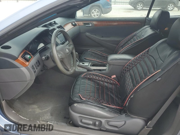 2007 Toyota Solara SE with VIN 4T1FA38P97U116189, listed as a Copart auction lot 76848934 with 144,500 mi miles and Salvage Title. Bid and sale history available at DreamBid. Image 7.