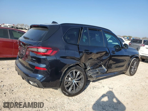 2023 BMW X5 xDrive45e with VIN 5UXTA6C00P9N69315, listed as a Copart auction lot 44711865 with 11,802 mi miles and Salvage Title. Bid and sale history available at carsss.com. Image 3.