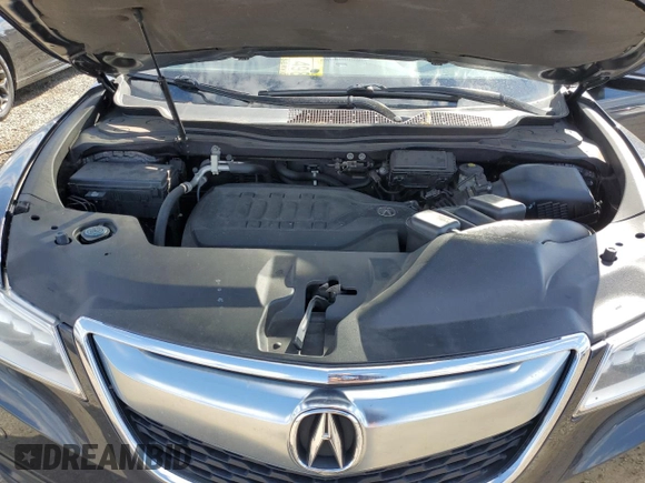 2016 Acura MDX w/Advance with VIN 5FRYD4H99GB017116, listed as a Copart auction lot 47207205 with 127,226 mi miles and Salvage Title. Bid and sale history available at carsss.com. Image 12.