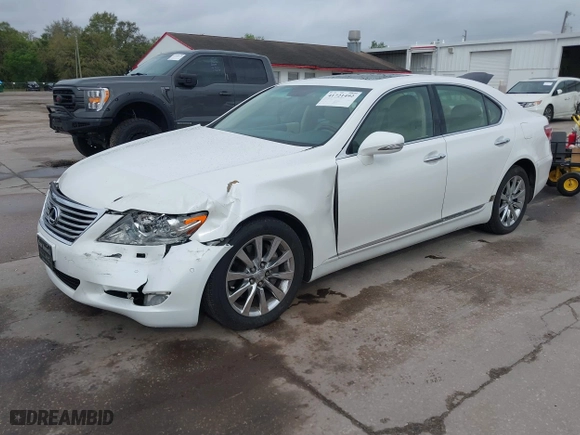 2012 Lexus LS 460 with VIN JTHBL5EF8C5110360, listed as a IAAI auction lot 41721492 with NaN miles. Bid and sale history available at carsss.com. Image 17.