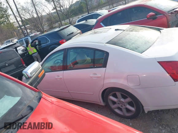 2005 Nissan Maxima SE with VIN 1N4BA41E55C806063, listed as a IAAI auction lot 41888711 with 104,040 mi miles and . Bid and sale history available at DreamBid. Image 15.
