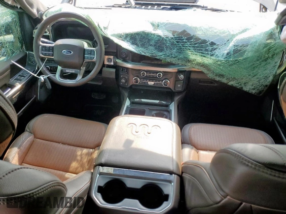 2023 Ford F-250 XL с VIN 1FT8W2BM6PED18604, выставлен на аукционе Copart как лот 57225105 с пробегом 55 291 миль миль и Списание • Salvage title. История ставок и продаж доступна на DreamBid. Изображение 8.