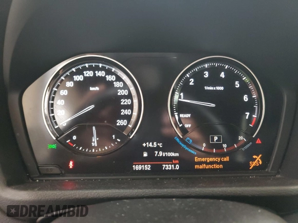 2018 BMW X1 xDrive28i с VIN WBXHT3C39J3H32053, выставлен на аукционе Copart как лот 58036695 с пробегом 169 152 миль миль и Списание • Salvage title. История ставок и продаж доступна на DreamBid. Изображение 9.