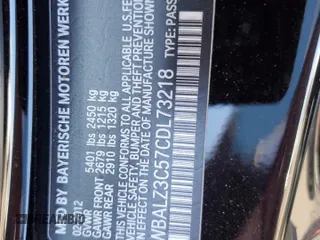 2012 BMW 6 Series 650i z VIN WBALZ3C57CDL73218, wystawiony jako Copart lot #49639975 z przebiegiem 54 408 mil mil oraz Szkoda całkowita • Salvage title. Historia ofert i sprzedaży dostępna na DreamBid. Obrazek 12.