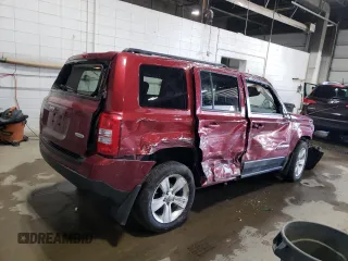 2012 Jeep Patriot Latitude with VIN 1C4NJRFB0CD658396, listed as a Copart auction lot 50601405 with 84,450 mi miles and Salvage Title. Bid and sale history available at carsss.com. Image 3.