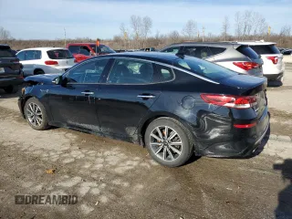 2019 Kia Optima EX with VIN 5XXGU4L17KG334350, listed as a Copart auction lot 43554635 with 55,465 mi miles and Salvage Title. Bid and sale history available at carsss.com. Image 2.