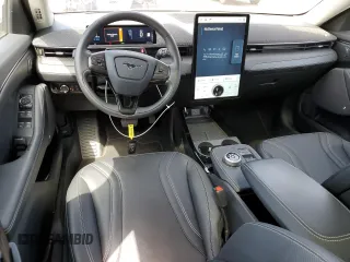 2023 Ford Mustang Mach-E Premium with VIN 3FMTK3R70PMA40851, listed as a Copart auction lot 55997745 with 9,754 mi miles and Salvage title. Bid and sale history available at DreamBid. Image 8.