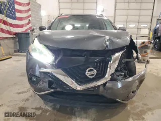 2017 Nissan Murano SV with VIN 5N1AZ2MGXHN145313, listed as a Copart auction lot 41849245 with 134,865 mi miles and Clean Title. Bid and sale history available at carsss.com. Image 5.