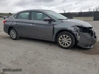 2019 Nissan Sentra S with VIN 3N1AB7AP3KY260004, listed as a Copart auction lot 48183085 with 118,135 mi miles and Non Repairable. Bid and sale history available at carsss.com. Image 4.