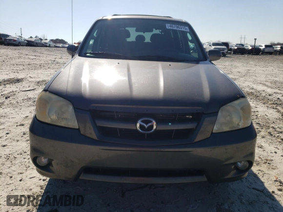 2006 Mazda Tribute S with VIN 4F2YZ04176KM19634, listed as a Copart auction lot 46796315 with 276,632 mi miles and Salvage Title. Bid and sale history available at DreamBid. Image 5.