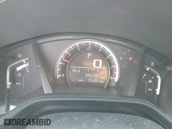 2017 Honda CR-V LX with VIN 5J6RW6H35HL006839, listed as a Copart auction lot 51330345 with 95,336 mi miles and Salvage Title. Bid and sale history available at carsss.com. Image 9.