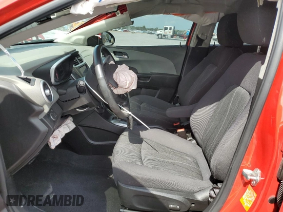 2020 Chevrolet Sonic LT with VIN 1G1JD5SB5L4141043, listed as a Copart auction lot 58984375 with 16,105 mi miles and Non repairable. Bid and sale history available at DreamBid. Image 7.