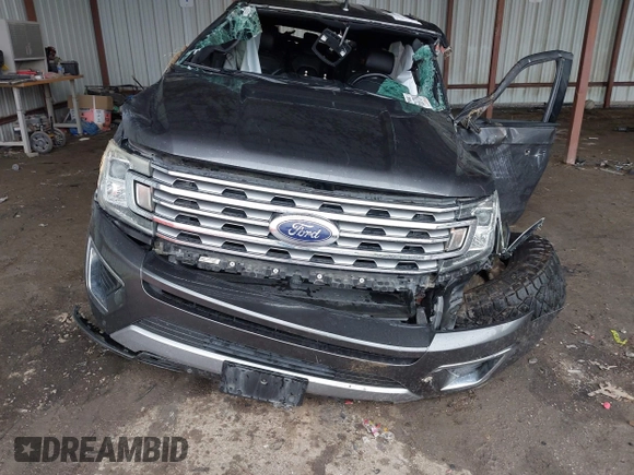 2019 Ford Expedition Max Limited z VIN 1FMJK2AT3KEA85243, wystawiony jako IAAI lot #42193680 z przebiegiem Nie podano mil oraz . Historia ofert i sprzedaży dostępna na DreamBid. Obrazek 6.