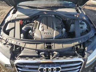2015 Audi A8 L 4.0T with VIN WAU32AFD0FN016733, listed as a Copart auction lot 48564865 with 102,581 mi miles and Salvage Title. Bid and sale history available at carsss.com. Image 11.