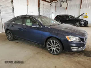 2015 Volvo S60 T6 Drive-E with VIN YV149MFK2F1341338, listed as a Copart auction lot 46083085 with 97,766 mi miles and Salvage Title. Bid and sale history available at carsss.com. Image 4.