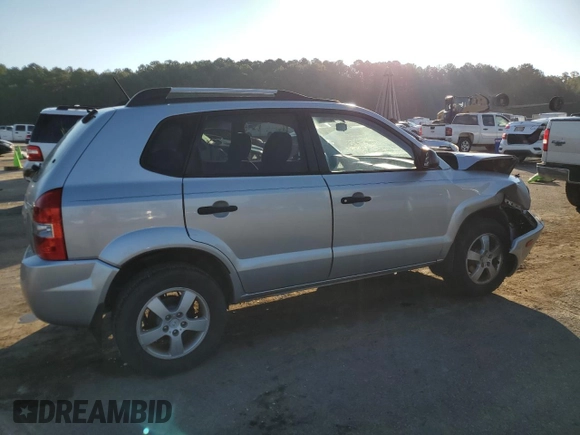 2008 Hyundai Tucson GLS with VIN KM8JM12B68U860966, listed as a Copart auction lot 74446564 with 115,567 mi miles and Salvage Title. Bid and sale history available at carsss.com. Image 3.
