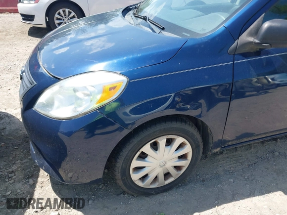2012 Nissan Versa SV with VIN 3N1CN7AP6CL899654, listed as a IAAI auction lot 42166459 with 121,062 mi miles. Bid and sale history available at carsss.com. Image 13.