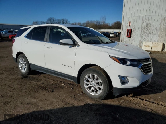2021 Chevrolet Equinox LT with VIN 3GNAXKEV3MS158757, listed as a Copart auction lot 48668965 with 30,679 mi miles and Non Repairable. Bid and sale history available at DreamBid. Image 4.