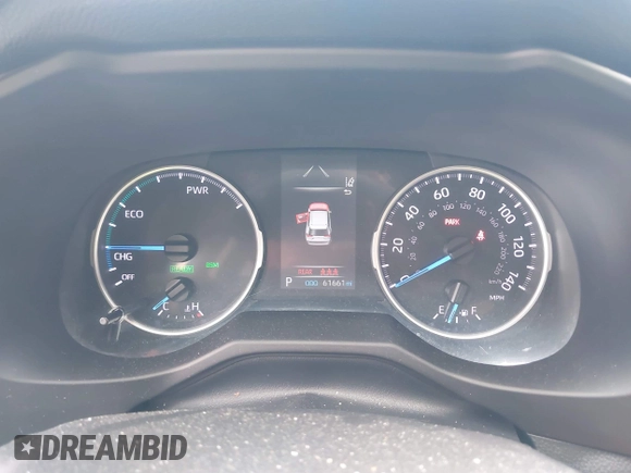 2021 Toyota RAV4 Hybrid LE with VIN 4T3B6RFV6MU048392, listed as a IAAI auction lot 42549120 with 61,661 mi miles and . Bid and sale history available at DreamBid. Image 7.