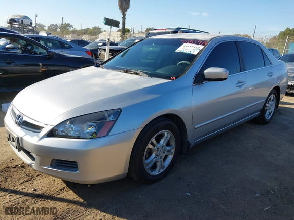 2007 Honda Accord Sdn LX SE with VIN JHMCM56307C007814, listed as a IAAI auction lot 41655413 with 149,640 mi miles. Bid and sale history available at carsss.com. Image 17.