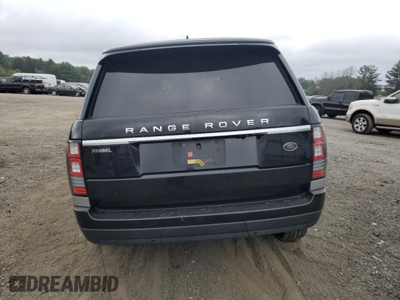 2017 Land Rover Range Rover с VIN SALGR2FV3HA369579, выставлен на аукционе Copart как лот 71963094 с пробегом Не указан миль и Списание • Salvage title. История ставок и продаж доступна на DreamBid. Изображение 6.