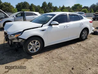 2017 Kia Optima LX z VIN KNAGT4L36H5183600, wystawiony jako Copart lot #56516295 z przebiegiem 74 459 mil mil oraz Szkoda całkowita • Salvage title. Historia ofert i sprzedaży dostępna na DreamBid. Obrazek 1.